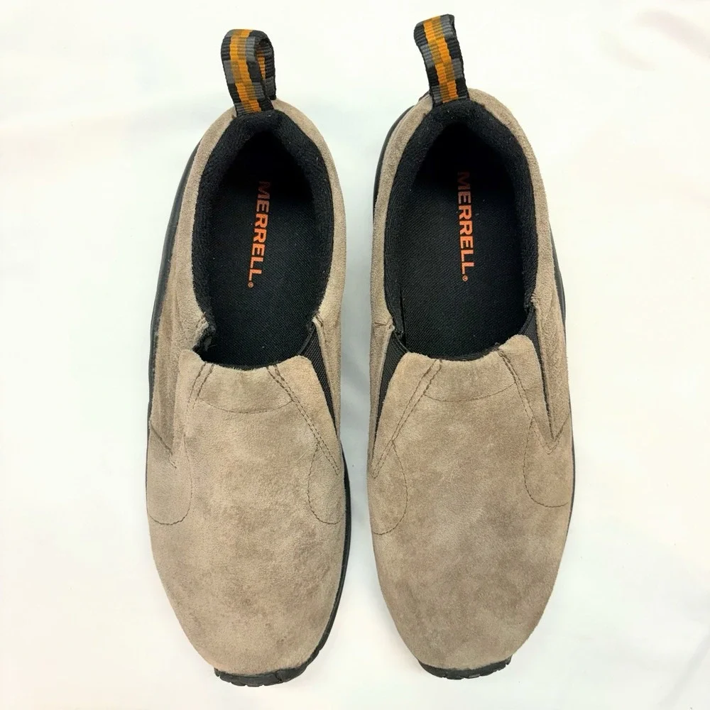 Merrell Jungle Moc Slip On Shoes Men's US 9 EU 43 Gunsmoke Hiking Trail Outdoor